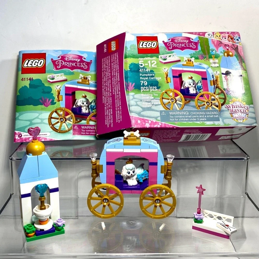 Lego Disney Princess 41141 Pumpkin's Royal Carriage Whisker Haven Complete
